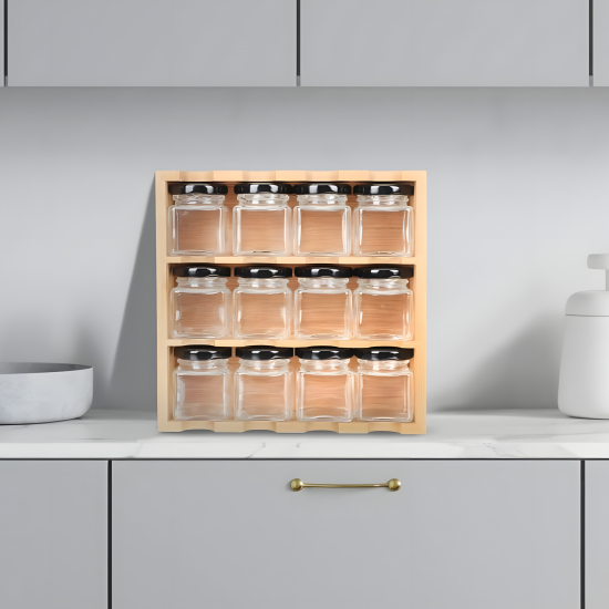 Glass Jars Set / 12 pcs